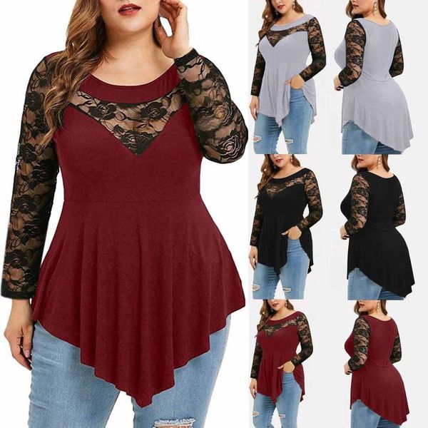 women's blouses & shirts casual lace hollow out and for summer elegant blouse 2021 irregular shirt plus size ladies, White
women's blouses & shirts casual lace hollow out and for summer elegant blouse 2021 irregular shirt plus size ladies, White