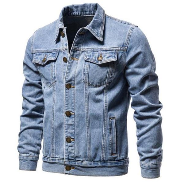 men's jackets denim jacket fashion casual cotton slim classic retro jean coat streetwear clothes, Black;brown
men's jackets denim jacket fashion casual cotton slim classic retro jean coat streetwear clothes, Black;brown