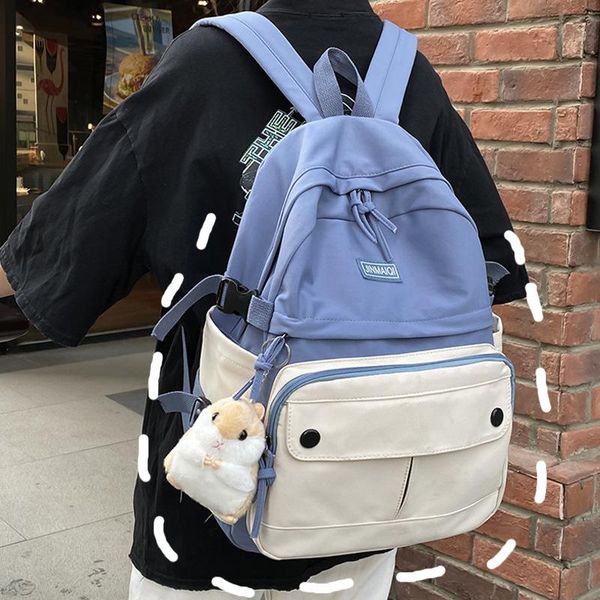 school bags cute preppy backpacks women patchwork casual simple retro harajuku schoolbags students couples ins waterproof backpack
school bags cute preppy backpacks women patchwork casual simple retro harajuku schoolbags students couples ins waterproof backpack