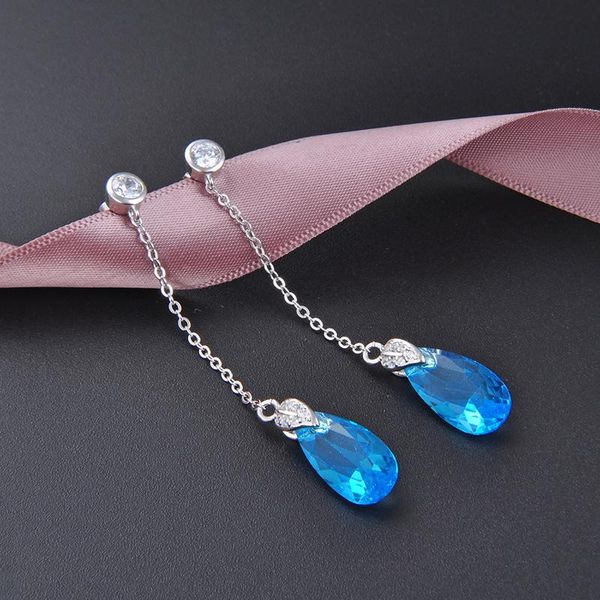 stud korean jewelry long section 925 sterling silver zircon earrings tassel accessories female, Golden;silver
stud korean jewelry long section 925 sterling silver zircon earrings tassel accessories female, Golden;silver