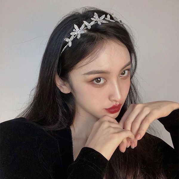 hair accessories flower hoop women's versatile go out clip headdress hairpin net red korean headband, Slivery;white
hair accessories flower hoop women's versatile go out clip headdress hairpin net red korean headband, Slivery;white