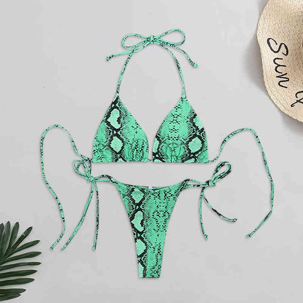 swimsuit women snake skin print bikini mujer bandage thong bikinis set brazilian biquini swimming wear woman bathing suit, White;black
swimsuit women snake skin print bikini mujer bandage thong bikinis set brazilian biquini swimming wear woman bathing suit, White;black