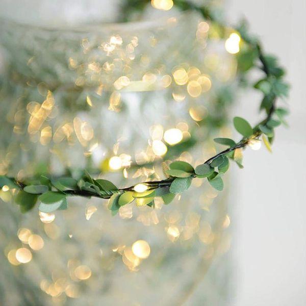 4pcs green leaf plant light string simulation rattan battery box 2m wedding garden holiday decoration led strips
4pcs green leaf plant light string simulation rattan battery box 2m wedding garden holiday decoration led strips