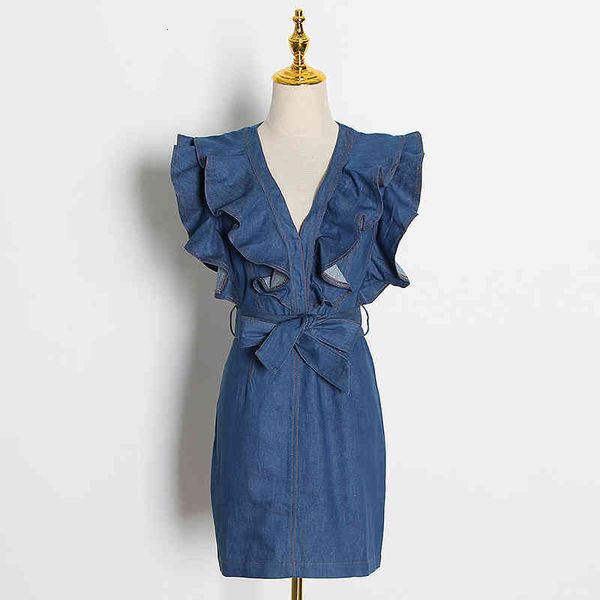dresses summer for women v neck butterfly short sleeve high waist bowknot lace up mini es female 2021 style, Black;gray
dresses summer for women v neck butterfly short sleeve high waist bowknot lace up mini es female 2021 style, Black;gray