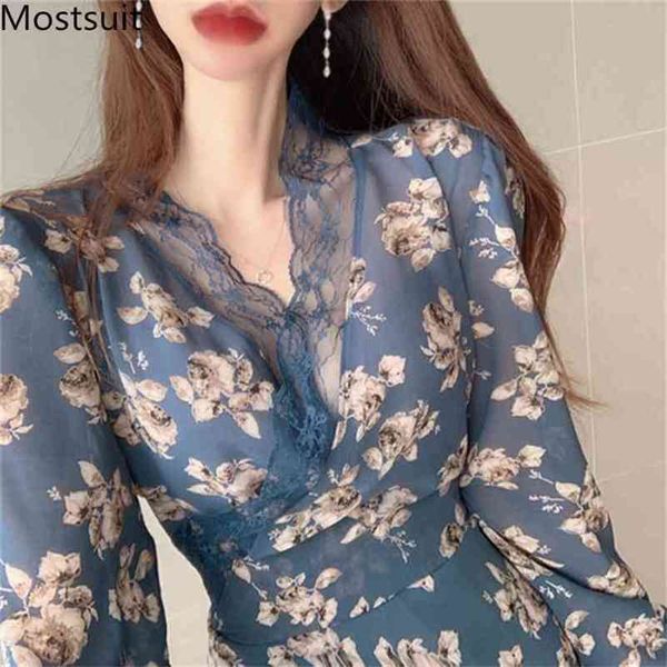spring chiffon printed lace patchwork long dress women korean vintage fashion dresses sleeve v-neck vestidos 210513, Black;gray
spring chiffon printed lace patchwork long dress women korean vintage fashion dresses sleeve v-neck vestidos 210513, Black;gray