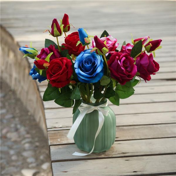 wedding decoratio artificial flowers vivid real touch roses silk flower bride home decor decorative & wreaths
wedding decoratio artificial flowers vivid real touch roses silk flower bride home decor decorative & wreaths