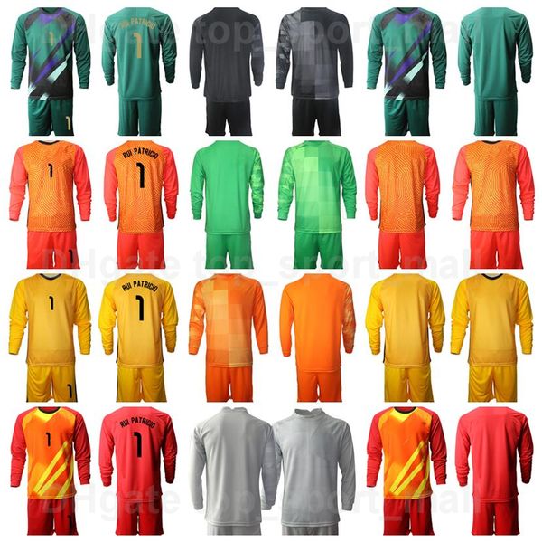 men national team goalkeeper 1 rui patricio long sleeve jersey set gk soccer 12 lopes 22 rui silva goalie for sport fans football shirt kits, Black
men national team goalkeeper 1 rui patricio long sleeve jersey set gk soccer 12 lopes 22 rui silva goalie for sport fans football shirt kits, Black