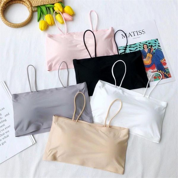camisoles & tanks women sling tube bra breathable chest pad wearing underwear strapless blouse bandeau 2021, Black;white
camisoles & tanks women sling tube bra breathable chest pad wearing underwear strapless blouse bandeau 2021, Black;white