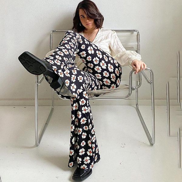 women's pants & capris high waist flare leggings spring autumn vintage floral women fashion bodycon trousers casual bell bottom, Black;white
women's pants & capris high waist flare leggings spring autumn vintage floral women fashion bodycon trousers casual bell bottom, Black;white