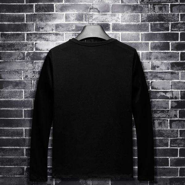 chrome/heartstrend 2021 cotton spring pure and men's summer long sleeve fashion brand better drill t personalized crosin t-shi, Black
chrome/heartstrend 2021 cotton spring pure and men's summer long sleeve fashion brand better drill t personalized crosin t-shi, Black