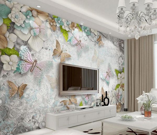 wallpapers european 3d embossed flower butterfly wall mural po wallpaper for living room tv background decor murals wallcoverings
wallpapers european 3d embossed flower butterfly wall mural po wallpaper for living room tv background decor murals wallcoverings