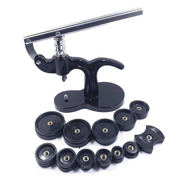 repair tools & kits watch press set, back case closer, watchmaker tool kit with 12pcs fitting dies
repair tools & kits watch press set, back case closer, watchmaker tool kit with 12pcs fitting dies