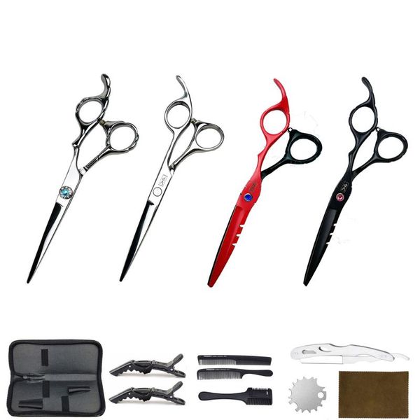 hair scissors professional 6 '' black bearing cutting barber tools haircut thinning hairdressing japan 440c st
hair scissors professional 6 '' black bearing cutting barber tools haircut thinning hairdressing japan 440c st