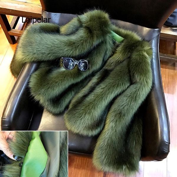 women's fur & faux o-neck winter three quarter fashion imitation short loose korean style plush women coat, Black
women's fur & faux o-neck winter three quarter fashion imitation short loose korean style plush women coat, Black