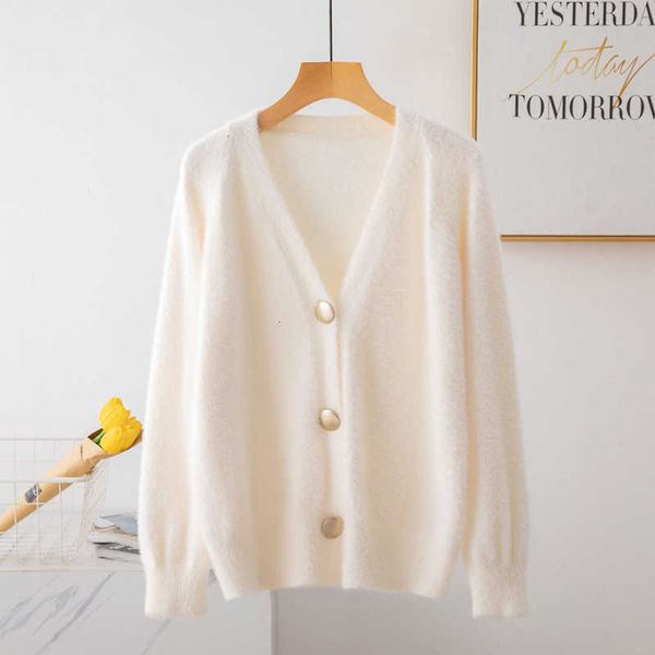women's sweaters spring and autumn female jacket released solid sleeve color soft cardigan imitation vison sweater h nhzd, White;black
women's sweaters spring and autumn female jacket released solid sleeve color soft cardigan imitation vison sweater h nhzd, White;black