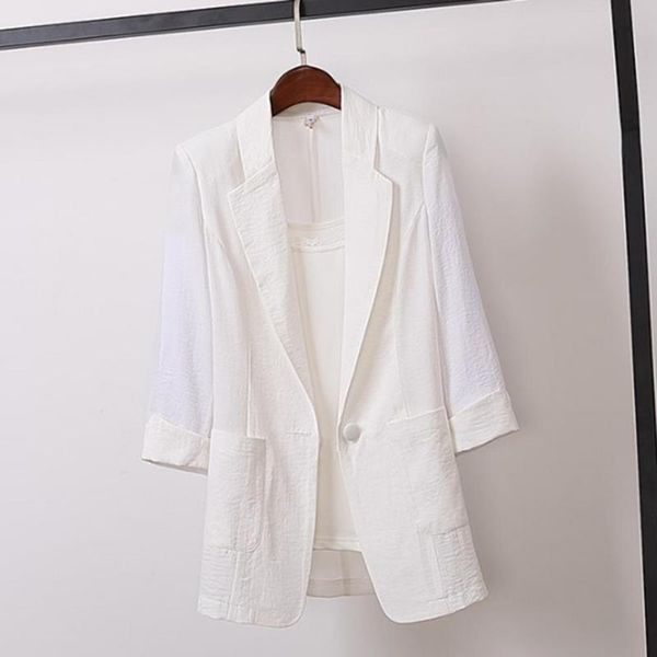 women's suits & blazers office lady turndown collar one button blazer solid color loose spring autumn long sleeve lapel pockets coat fo, White;black
women's suits & blazers office lady turndown collar one button blazer solid color loose spring autumn long sleeve lapel pockets coat fo, White;black
