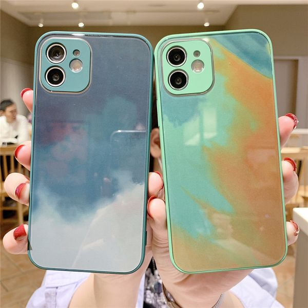 original liquid silicone tempered glass phone case for iphone 12 pro max 11 pro max xs max x xr 7 8 plus watercolor phone cover
original liquid silicone tempered glass phone case for iphone 12 pro max 11 pro max xs max x xr 7 8 plus watercolor phone cover