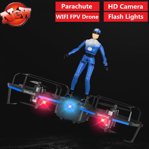 wifi fpv rc quadcopter parachute toys 2.4g remote control rc drone with flash light hd camera phone control aircraft toys gifts
wifi fpv rc quadcopter parachute toys 2.4g remote control rc drone with flash light hd camera phone control aircraft toys gifts