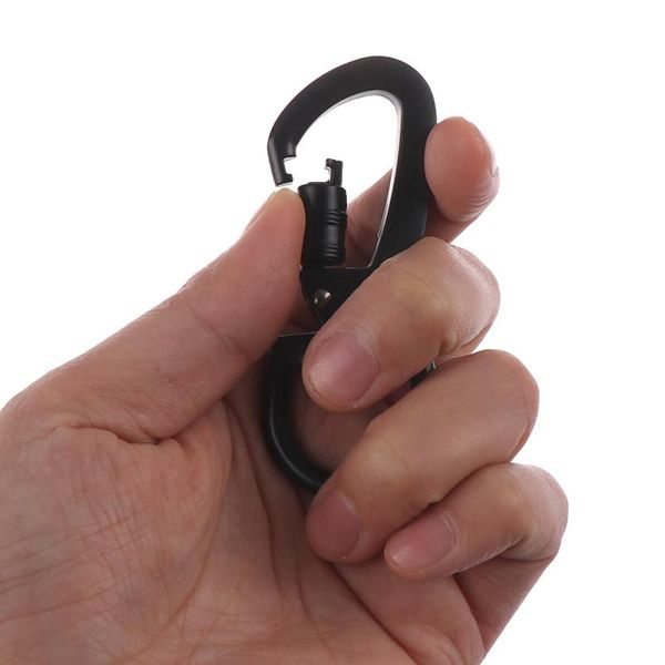 cords, slings and webbing 1pc outdoor d-type buckle auto locking carabiner with swivel rotating ring
cords, slings and webbing 1pc outdoor d-type buckle auto locking carabiner with swivel rotating ring