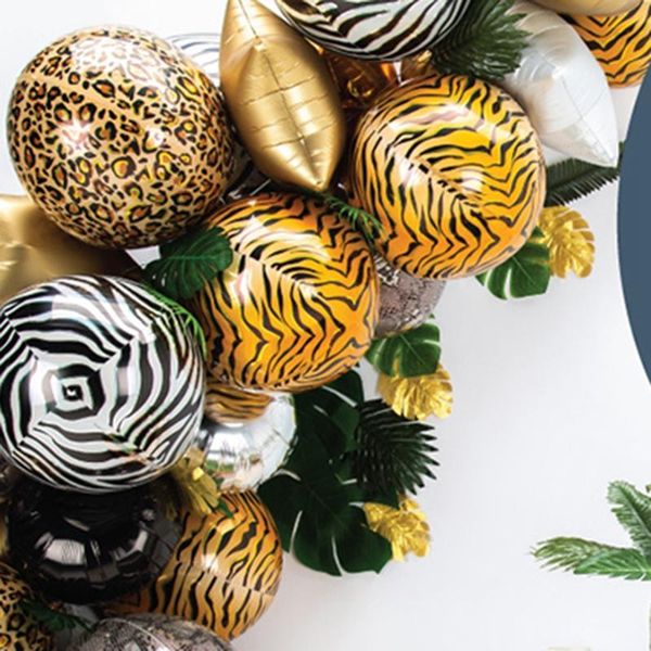 20pcs safari animal print foil balloon 22 inch wild 4d round helium jungle zoo theme baby shower birthday decor party decoration
20pcs safari animal print foil balloon 22 inch wild 4d round helium jungle zoo theme baby shower birthday decor party decoration