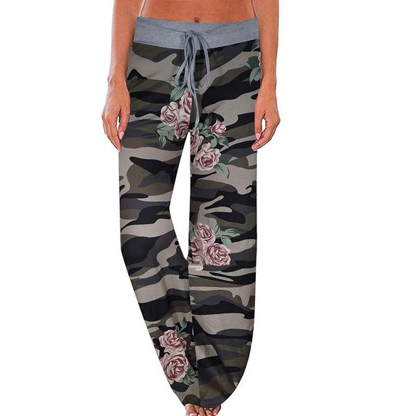women's leggings comfy print women floral stretch drawstring palazzo fitness legging lounge wide leg pant pantalon pour femme, Black
women's leggings comfy print women floral stretch drawstring palazzo fitness legging lounge wide leg pant pantalon pour femme, Black
