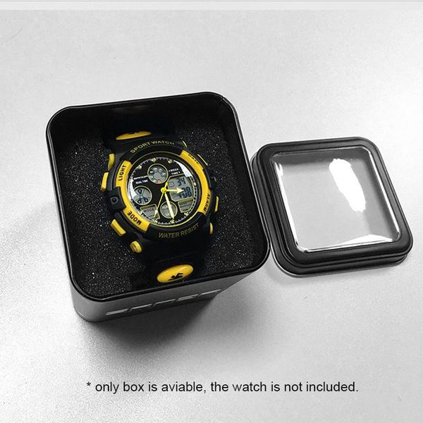 watch boxes & cases sanda fashion sell iron box special case for electronic practical protection metal exquisite gifts wristwatch, Black;blue
watch boxes & cases sanda fashion sell iron box special case for electronic practical protection metal exquisite gifts wristwatch, Black;blue