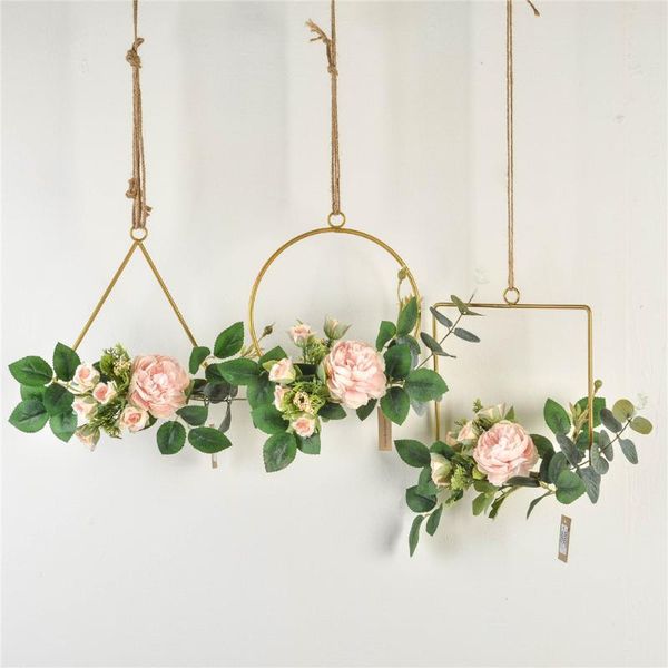 decorative flowers & wreaths cilected metal wrought iron garland artificial rose flower wall hanging eucalyptus wreath decoration wedding su
decorative flowers & wreaths cilected metal wrought iron garland artificial rose flower wall hanging eucalyptus wreath decoration wedding su