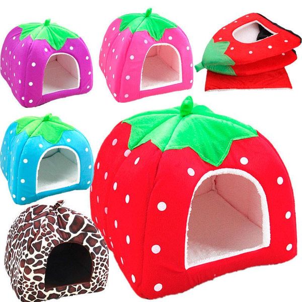 kennels & pens five sizes lovely strawberry pet house for small dog cats soft plush teddy sleeping beds tent anti-slip puppy nest kennel
kennels & pens five sizes lovely strawberry pet house for small dog cats soft plush teddy sleeping beds tent anti-slip puppy nest kennel