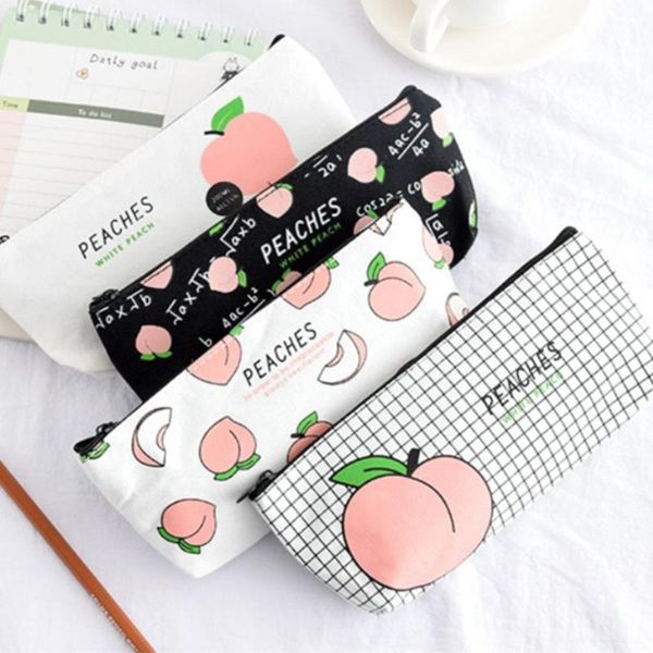 lovely fruit peach pattern pencil case bag pen holder multifunctional storage pouch girl stationery school accessories bags
lovely fruit peach pattern pencil case bag pen holder multifunctional storage pouch girl stationery school accessories bags