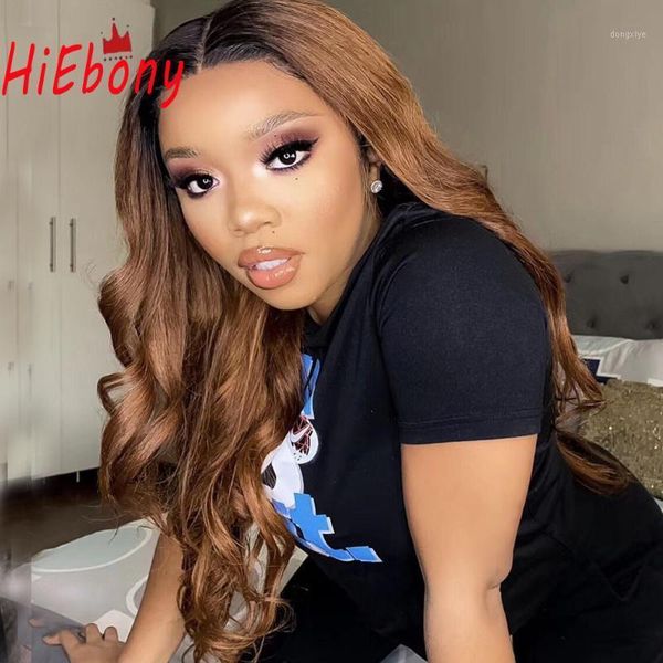 hiebony ombre lace front wig pre plucked wavy glueless remy human hair 13x4 frontal wigs 180% density wigs1, Black;brown
hiebony ombre lace front wig pre plucked wavy glueless remy human hair 13x4 frontal wigs 180% density wigs1, Black;brown
