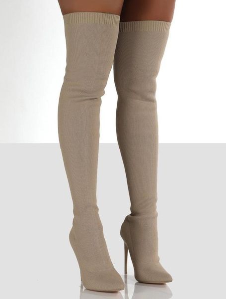 boots style 2021 unique women over the knee long tube pointed stiletto elastic socks plus size 36-43, Black
boots style 2021 unique women over the knee long tube pointed stiletto elastic socks plus size 36-43, Black