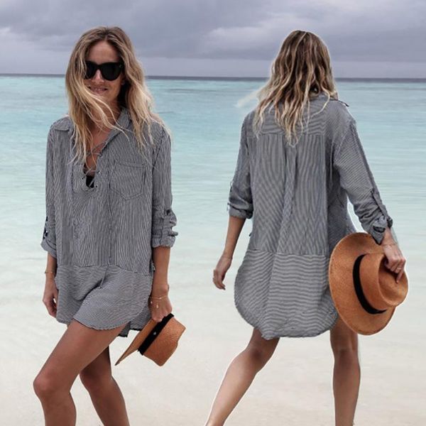 women's swimwear summer beach bikini cover up women swimsuit sarong v neck with tying rope beachwear pareo dresses, White;black
women's swimwear summer beach bikini cover up women swimsuit sarong v neck with tying rope beachwear pareo dresses, White;black