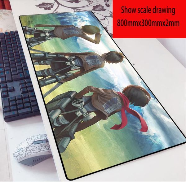 mouse pads & wrist rests anime attack on titan figure pad 80x30 mousepad 2mm allen game oversized cartoon table mat keyboard for birthday gi
mouse pads & wrist rests anime attack on titan figure pad 80x30 mousepad 2mm allen game oversized cartoon table mat keyboard for birthday gi