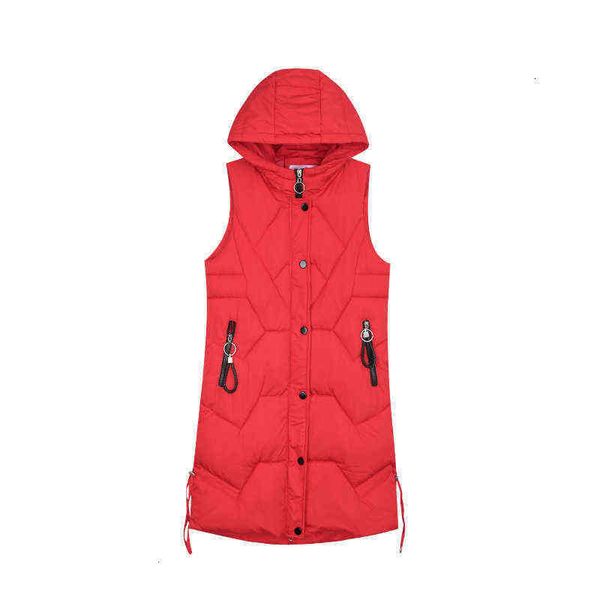 down cotton waistcoat hooded women's autumn and winter off-season korean large medium long coat loose thickened et, Black;white
down cotton waistcoat hooded women's autumn and winter off-season korean large medium long coat loose thickened et, Black;white