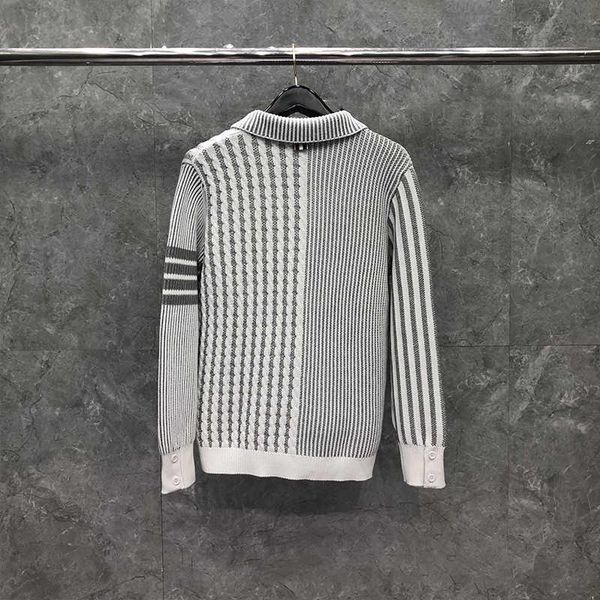 men's sweaters fashion brand 2021 men women slim cardigans clothing patchwork striped wool thick autumn winter casual coat, White;black
men's sweaters fashion brand 2021 men women slim cardigans clothing patchwork striped wool thick autumn winter casual coat, White;black