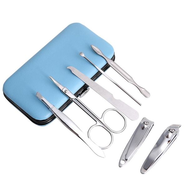 nail art kits 1 set portable manicure care clippers scissors travel grooming case high quality
nail art kits 1 set portable manicure care clippers scissors travel grooming case high quality