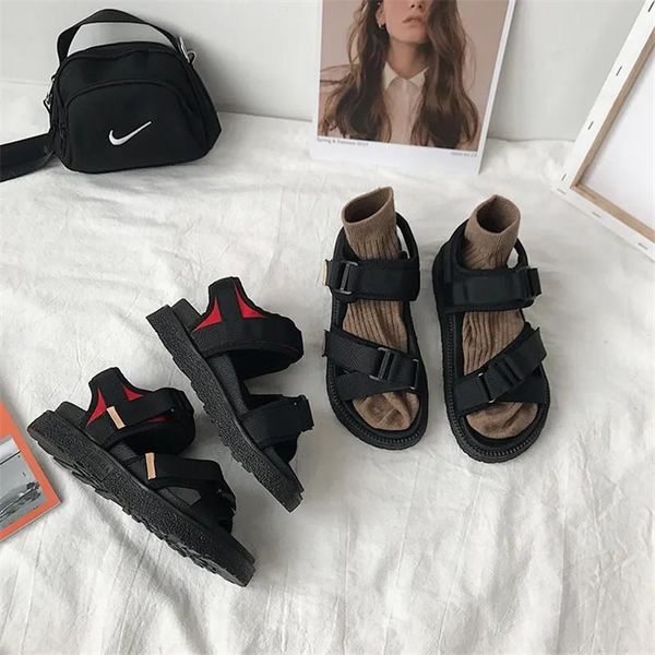 harajuku ulzzang summer platform sandals women fashion beach casual korean shoes 2021 rome gladiator gothic punk black flats
harajuku ulzzang summer platform sandals women fashion beach casual korean shoes 2021 rome gladiator gothic punk black flats