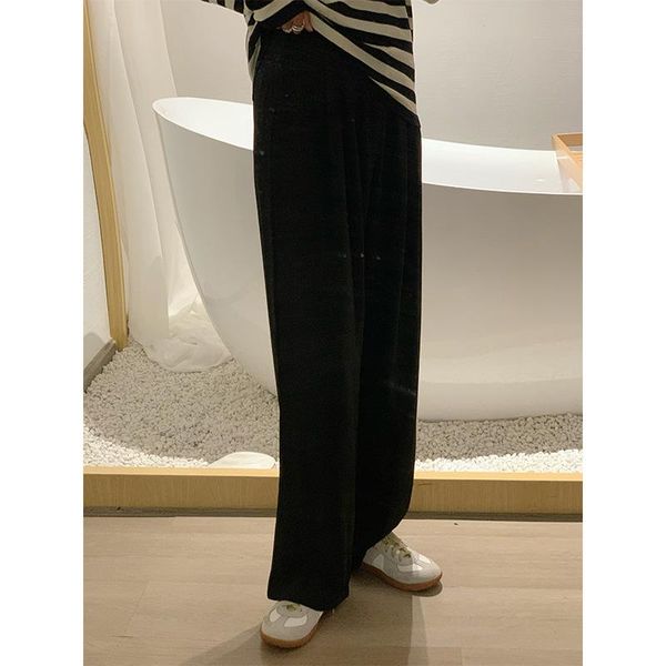 men's pants 2021 high waist for men and women loose thin korean style straight wide-leg women's autumn trousers, Black
men's pants 2021 high waist for men and women loose thin korean style straight wide-leg women's autumn trousers, Black