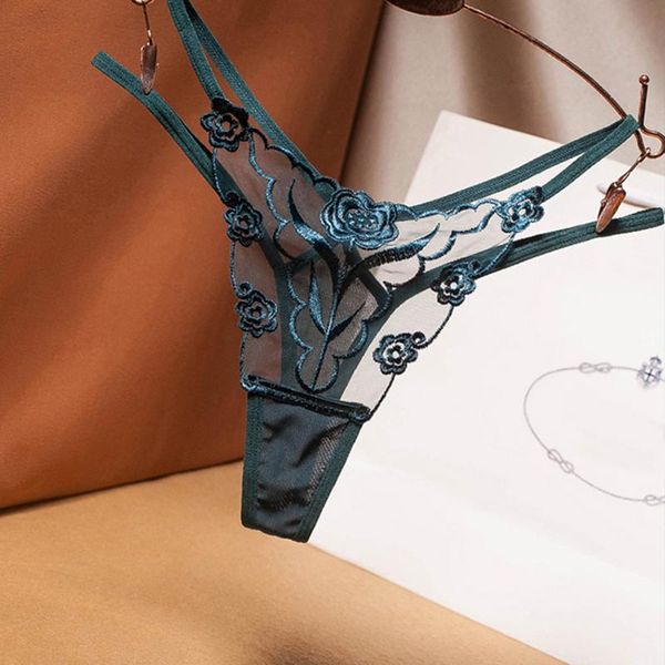 women's panties women lace floral t pants g-string thongs ladies low waist embroidered mesh perspective girls underwear briefs, Black;pink
women's panties women lace floral t pants g-string thongs ladies low waist embroidered mesh perspective girls underwear briefs, Black;pink