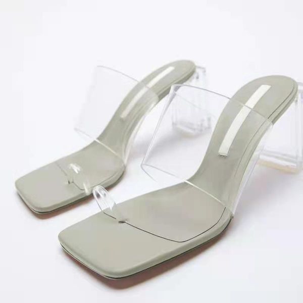 dress shoes brand simple fresh highheeled sandals women transparent belt thick heel fashion flip-flop open-toe slippers, Black
dress shoes brand simple fresh highheeled sandals women transparent belt thick heel fashion flip-flop open-toe slippers, Black