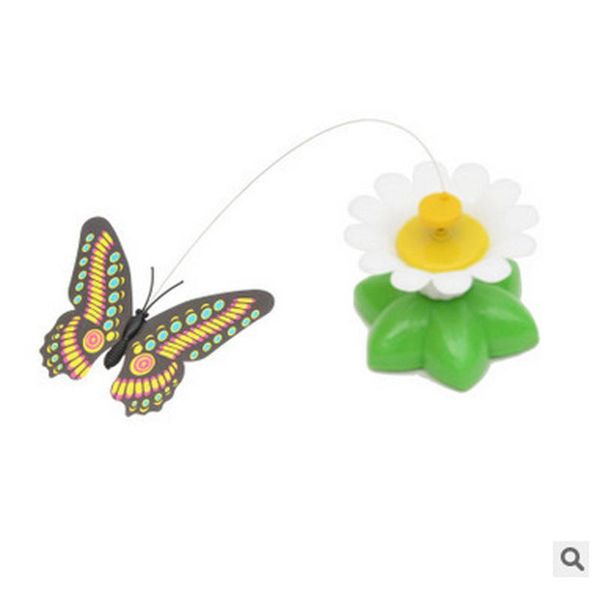 butterfly cat toy creative kitten catching teaser pet interactive electric flower base swing wire toys
butterfly cat toy creative kitten catching teaser pet interactive electric flower base swing wire toys