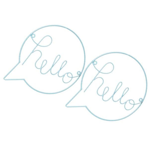 other home decor 2 pcs creative iron art stylish letter pendant decoration hello wall hanging for living room cafe shop black (blue)
other home decor 2 pcs creative iron art stylish letter pendant decoration hello wall hanging for living room cafe shop black (blue)