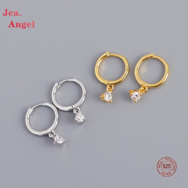 hoop & huggie jea.angel real 925 sterling silver exquisite miniature zircon pendant earrings gift for women girls wedding party jewelry, Golden;silver
hoop & huggie jea.angel real 925 sterling silver exquisite miniature zircon pendant earrings gift for women girls wedding party jewelry, Golden;silver