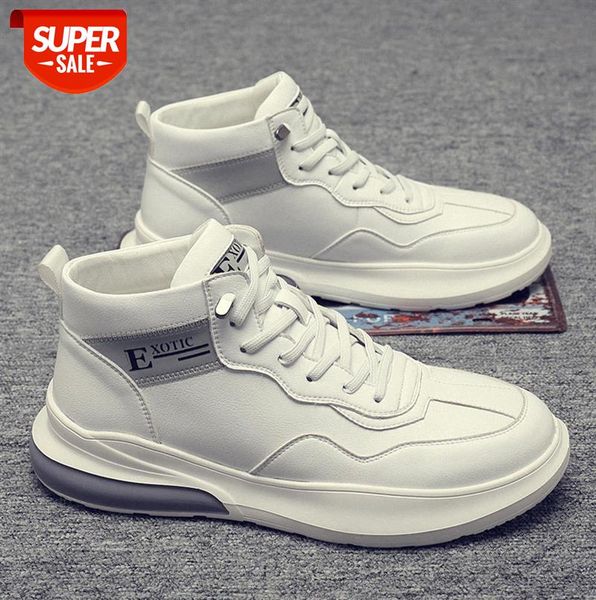 men's shoes korean student sports board high-casual white #eb1i 
men's shoes korean student sports board high-casual white #eb1i