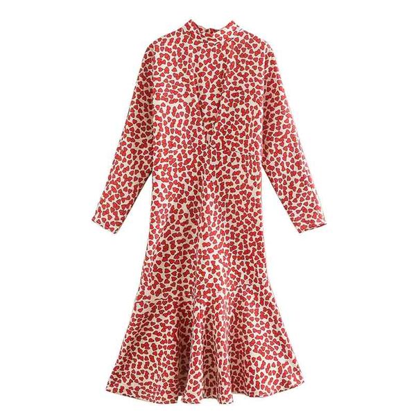 sweet chic heart printed trumpets women fashion o-neck dress elegant ladies long sleeve mermaid mid calf vestidos 210531, Black;gray
sweet chic heart printed trumpets women fashion o-neck dress elegant ladies long sleeve mermaid mid calf vestidos 210531, Black;gray