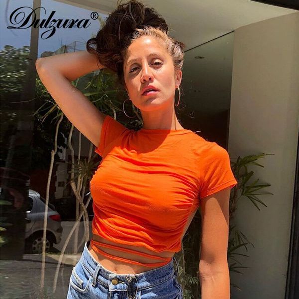 dulzura bandage backless women t shirt crop bodycon streetwear party 2021 summer clothes party club cute korean ruched, Black;white
dulzura bandage backless women t shirt crop bodycon streetwear party 2021 summer clothes party club cute korean ruched, Black;white
