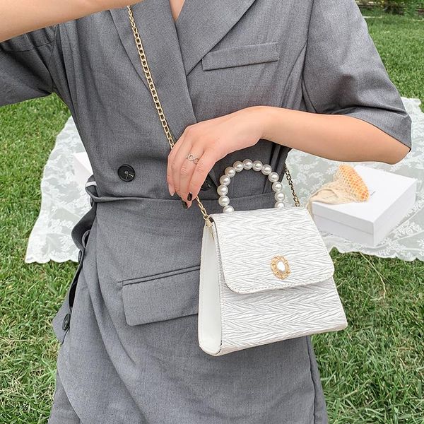 evening bags bag female 2021 trendy korean niche high-end sense of pearl texture portable chain shoulder messenger
evening bags bag female 2021 trendy korean niche high-end sense of pearl texture portable chain shoulder messenger