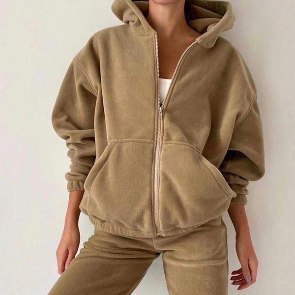women's two piece pants casual women fleece hoodie sets hooded zipper outerwear and harem pant suit autumn winter fashion streetwear tr, White
women's two piece pants casual women fleece hoodie sets hooded zipper outerwear and harem pant suit autumn winter fashion streetwear tr, White
