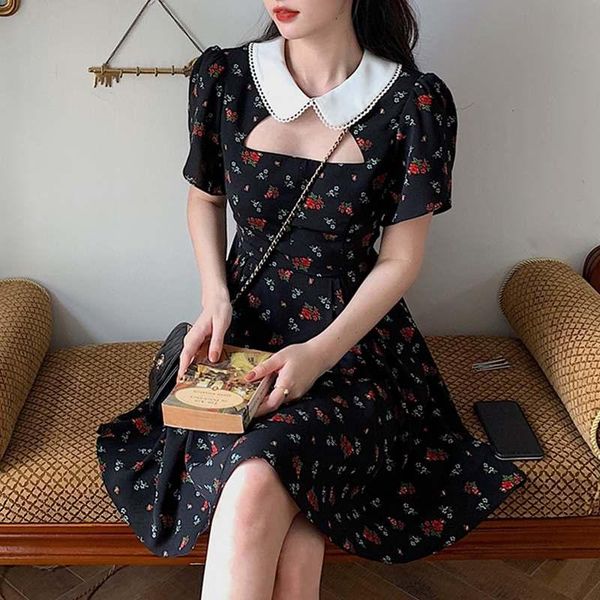 women's printed sundress stylish spring korean dress short sleeve floral mini vestidos female casual party robe 5xl dresses, Black;gray
women's printed sundress stylish spring korean dress short sleeve floral mini vestidos female casual party robe 5xl dresses, Black;gray