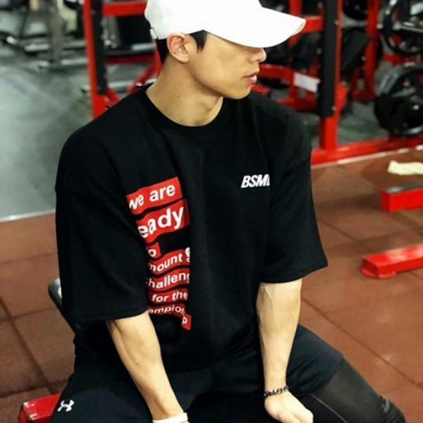 men's t-shirts men fashion trend printing fitness t-shirt summer sports short-sleeved outdoor jogging training clothing loose large siz, White;black
men's t-shirts men fashion trend printing fitness t-shirt summer sports short-sleeved outdoor jogging training clothing loose large siz, White;black